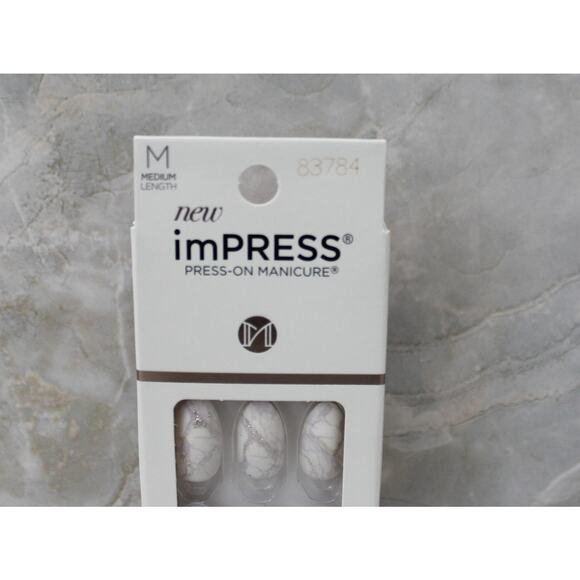 imPRESS Press-on Manicure Climb Up Medium Almond New - Picture 5 of 6